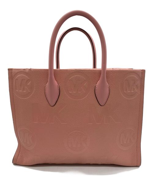 MICHAEL KORS（マイケル・コース）MICHAEL KORS (マイケルコース) トートバッグ ピンクの古着・服飾アイテム