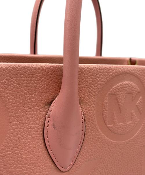 MICHAEL KORS（マイケル・コース）MICHAEL KORS (マイケルコース) トートバッグ ピンクの古着・服飾アイテム