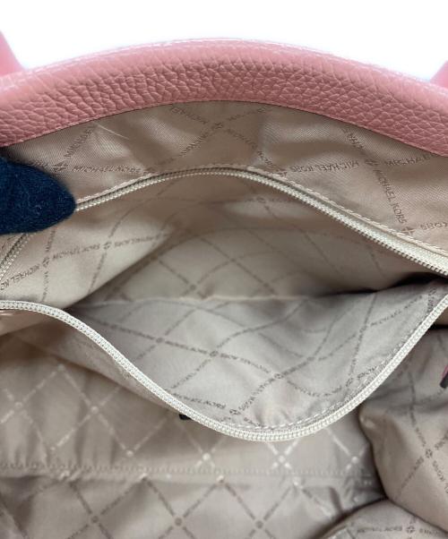MICHAEL KORS（マイケル・コース）MICHAEL KORS (マイケルコース) トートバッグ ピンクの古着・服飾アイテム