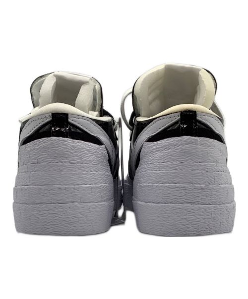 NIKE（ナイキ）NIKE (ナイキ) BLAZER LOW/SACAI ブラック×ホワイト サイズ:27.5の古着・服飾アイテム