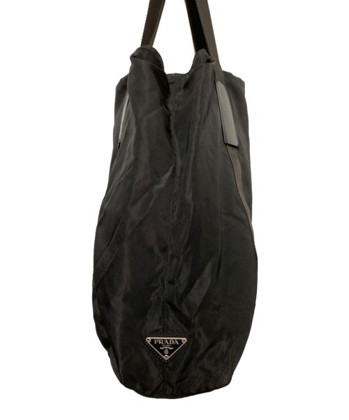 PRADA（プラダ）PRADA (プラダ) ナイロントートバッグ ブラックの古着・服飾アイテム