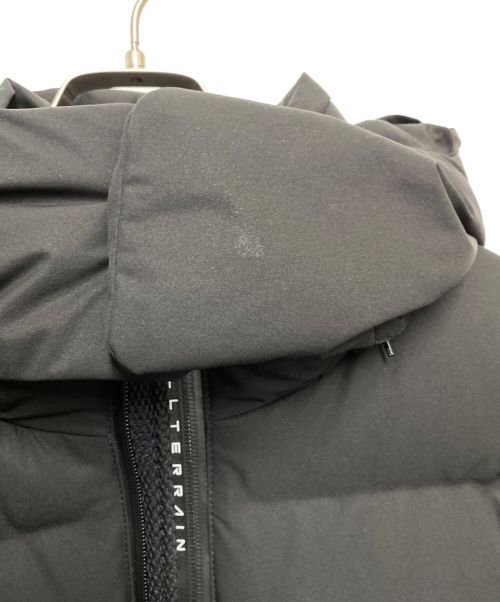 DESCENTE（デサント）DESCENTE (デサント) 水沢ダウン フードジャケット ブラック サイズ:Lの古着・服飾アイテム