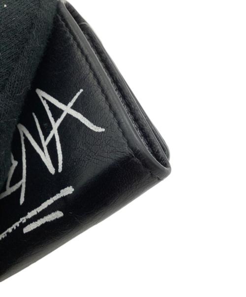 BALENCIAGA（バレンシアガ）BALENCIAGA (バレンシアガ) 3つ折り財布 ブラックの古着・服飾アイテム