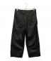 saby (サバイ) TUCK BAGGY ブラック サイズ:２：7000円