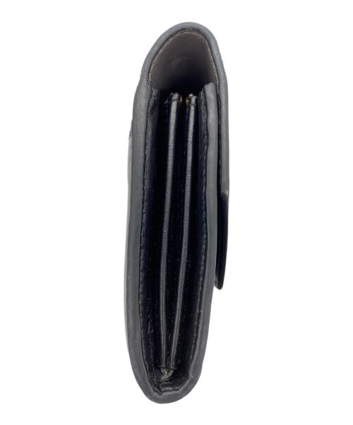 BALENCIAGA（バレンシアガ）BALENCIAGA (バレンシアガ) ENVELOPE スリム コンチネンタルウォレット ブラックの古着・服飾アイテム