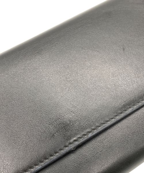 BALENCIAGA（バレンシアガ）BALENCIAGA (バレンシアガ) ENVELOPE スリム コンチネンタルウォレット ブラックの古着・服飾アイテム