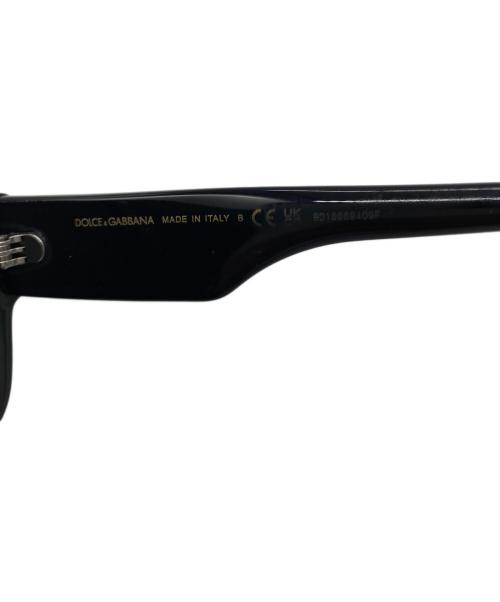 DOLCE & GABBANA（ドルチェ＆ガッバーナ）DOLCE & GABBANA (ドルチェ＆ガッバーナ) パイロットサングラス ブラックの古着・服飾アイテム