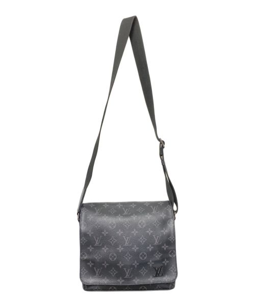 LOUIS VUITTON（ルイ ヴィトン）LOUIS VUITTON (ルイ ヴィトン) モノグラム・エクリプス ディストリクトPM ブラックの古着・服飾アイテム