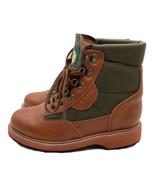 L.L.Bean（エルエルビーン）L.L.Bean (エルエルビーン) アングラ―ブーツ カーキ×ブラウン サイズ:9の古着・服飾アイテム