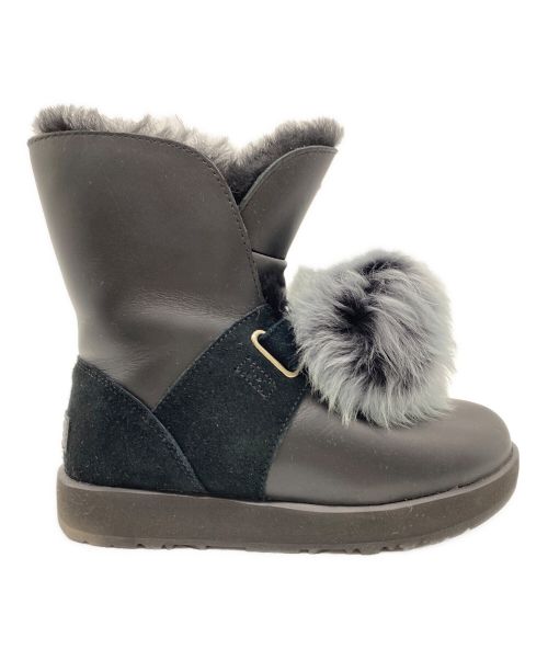 UGG（アグ）UGG (アグ) ISLEY WATERPROOF ブラック サイズ:24の古着・服飾アイテム