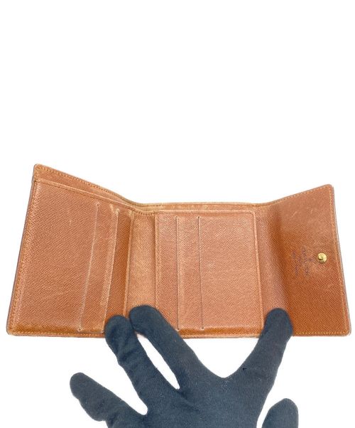 LOUIS VUITTON（ルイ ヴィトン）LOUIS VUITTON (ルイ ヴィトン) モノグラム Wホック財布 ポルトモネ・ビエ・カルトクレディの古着・服飾アイテム