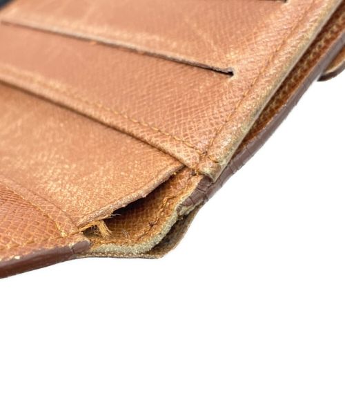 LOUIS VUITTON（ルイ ヴィトン）LOUIS VUITTON (ルイ ヴィトン) モノグラム Wホック財布 ポルトモネ・ビエ・カルトクレディの古着・服飾アイテム