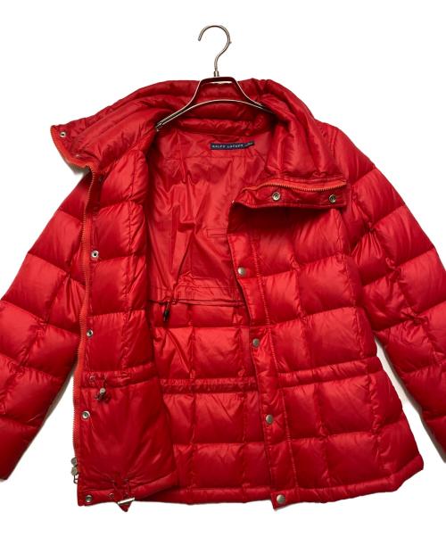 RALPH LAUREN（ラルフローレン）RALPH LAUREN (ラルフローレン) ダウンジャケット レッド サイズ:Mの古着・服飾アイテム