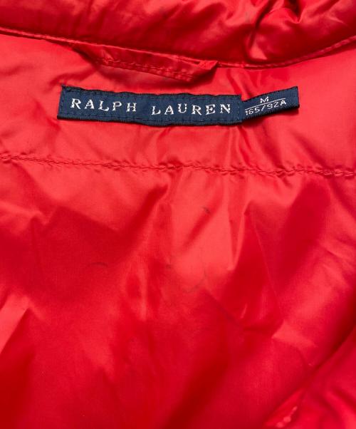 RALPH LAUREN（ラルフローレン）RALPH LAUREN (ラルフローレン) ダウンジャケット レッド サイズ:Mの古着・服飾アイテム
