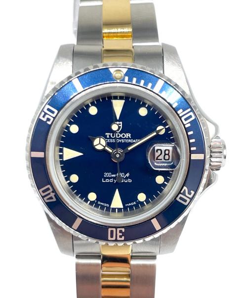 Tudor（チューダー）Tudor (チューダー) チューダー レディーサブ Ref.96090  青文字盤 サイズ:27mmの古着・服飾アイテム