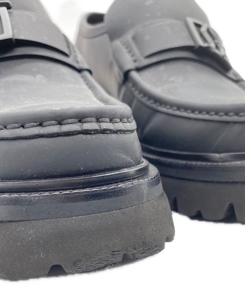 Salvatore Ferragamo（サルヴァトーレ フェラガモ）Salvatore Ferragamo (サルヴァトーレ フェラガモ) NUSCO ローファー ブラック サイズ:7 1/2の古着・服飾アイテム