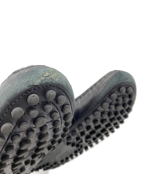 TOD'S（トッズ）TOD'S (トッズ) ゴンミーニ レザードライビングシューズ ブラック サイズ:7 1/2の古着・服飾アイテム