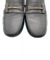 中古・古着 TOD'S (トッズ) ゴンミーニ レザードライビングシューズ ブラック サイズ:7 1/2：14000円