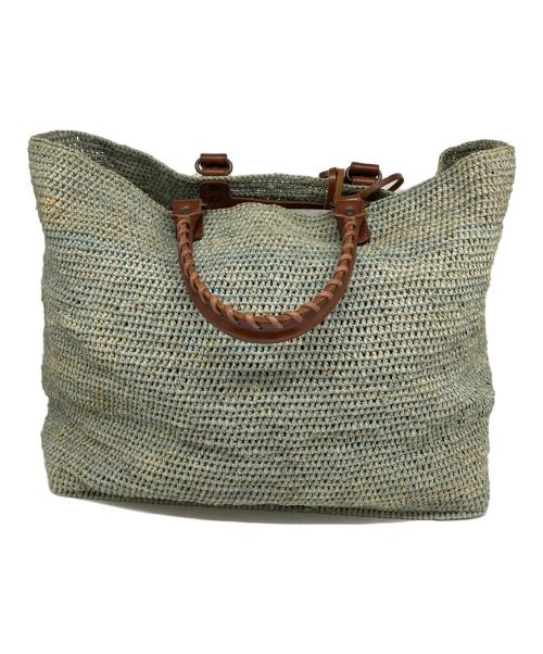 BALENCIAGA（バレンシアガ）BALENCIAGA (バレンシアガ) BALENCIAGA カゴバッグ 黄緑の古着・服飾アイテム