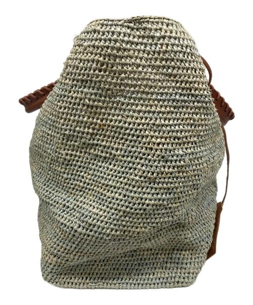 BALENCIAGA（バレンシアガ）BALENCIAGA (バレンシアガ) BALENCIAGA カゴバッグ 黄緑の古着・服飾アイテム