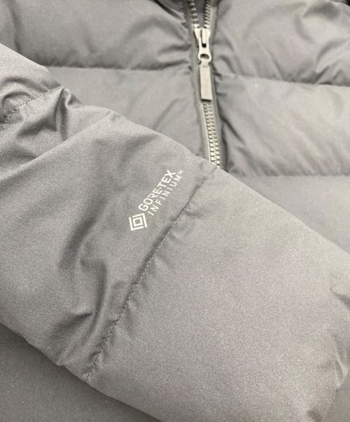 THE NORTH FACE（ザ ノース フェイス）THE NORTH FACE (ザ ノース フェイス) ウインドストッパーダウンシェルコート ブラック サイズ:Mの古着・服飾アイテム