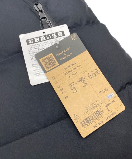 THE NORTH FACE（ザ ノース フェイス）THE NORTH FACE (ザ ノース フェイス) ウインドストッパーダウンシェルコート ブラック サイズ:Mの古着・服飾アイテム