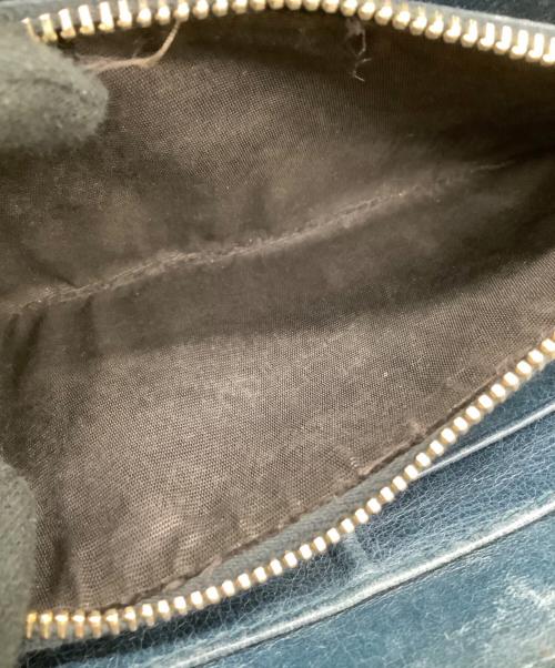 MIU MIU（ミュウミュウ）MIU MIU (ミュウミュウ) 長財布 ブルーの古着・服飾アイテム