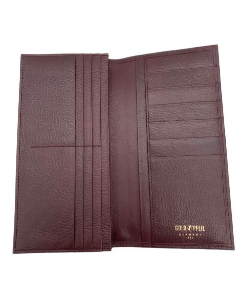 Gold Pfeil（ゴールドファイル）GOLD PFEIL (ゴールドファイル) 長財布 ブラウンの古着・服飾アイテム