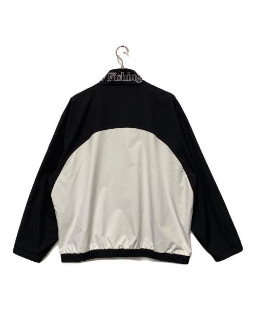 CHAOS FISHING CLUB（カオスフィッシングクラブ）CHAOS FISHING CLUB (カオスフィッシングクラブ) PERFORMANCE JACKET ホワイト×ブラック サイズ:Lの古着・服飾アイテム