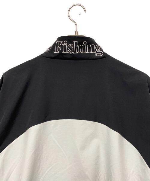 CHAOS FISHING CLUB（カオスフィッシングクラブ）CHAOS FISHING CLUB (カオスフィッシングクラブ) PERFORMANCE JACKET ホワイト×ブラック サイズ:Lの古着・服飾アイテム