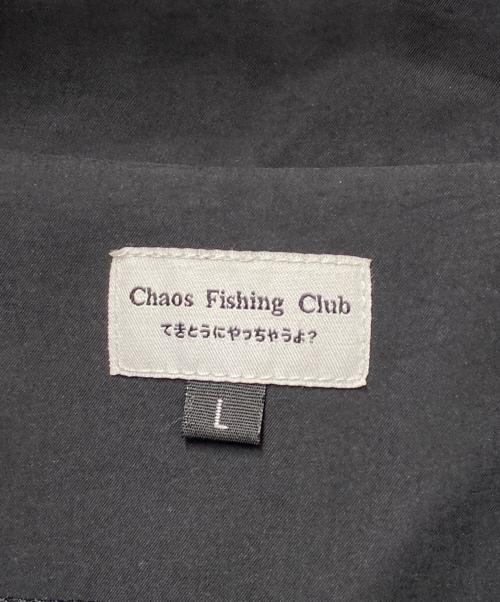 CHAOS FISHING CLUB（カオスフィッシングクラブ）CHAOS FISHING CLUB (カオスフィッシングクラブ) PERFORMANCE JACKET ホワイト×ブラック サイズ:Lの古着・服飾アイテム