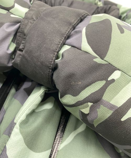THE NORTH FACE（ザ ノース フェイス）THE NORTH FACE (ザ ノース フェイス) ノベルティーバルトロライトジャケット ブラック×グリーン サイズ:Lの古着・服飾アイテム