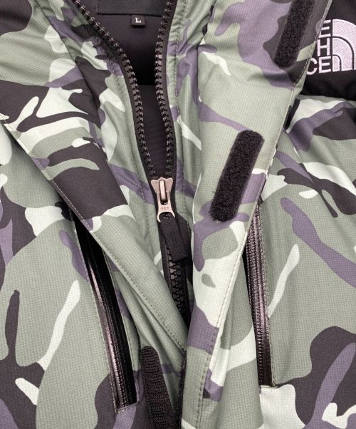 THE NORTH FACE（ザ ノース フェイス）THE NORTH FACE (ザ ノース フェイス) ノベルティーバルトロライトジャケット ブラック×グリーン サイズ:Lの古着・服飾アイテム