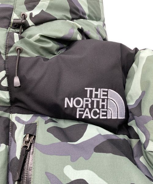 THE NORTH FACE（ザ ノース フェイス）THE NORTH FACE (ザ ノース フェイス) ノベルティーバルトロライトジャケット ブラック×グリーン サイズ:Lの古着・服飾アイテム
