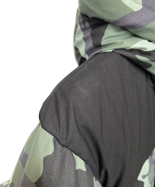 THE NORTH FACE（ザ ノース フェイス）THE NORTH FACE (ザ ノース フェイス) ノベルティーバルトロライトジャケット ブラック×グリーン サイズ:Lの古着・服飾アイテム