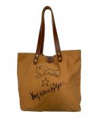 IL BISONTEイル ビゾンテ）の古着「IL BISONTE　トートバッグ」｜ブラウン