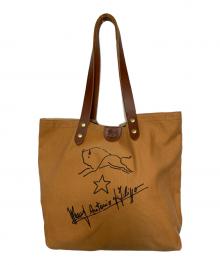 IL BISONTE（イル ビゾンテ）の古着「IL BISONTE　トートバッグ」｜ブラウン