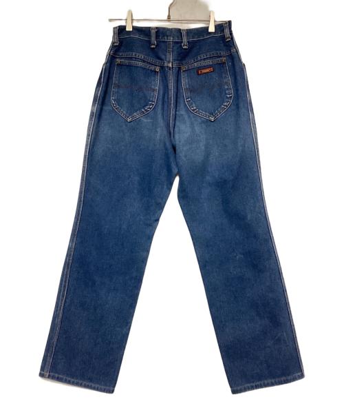 Wrangler（ラングラー）Wrangler (ラングラー) Wrangler（ラングラー）デニムパンツ ブルー サイズ:SIZE12の古着・服飾アイテム