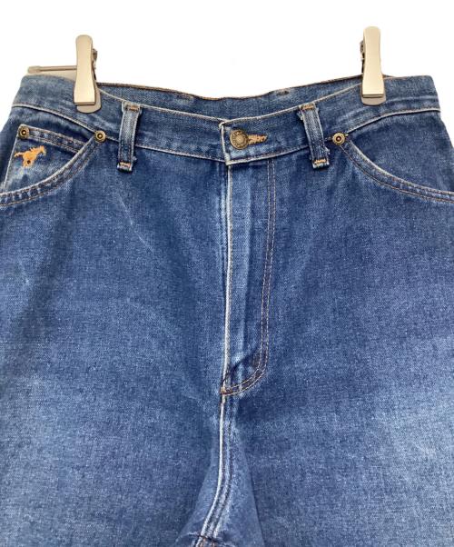 Wrangler（ラングラー）Wrangler (ラングラー) Wrangler（ラングラー）デニムパンツ ブルー サイズ:SIZE12の古着・服飾アイテム