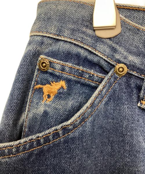 Wrangler（ラングラー）Wrangler (ラングラー) Wrangler（ラングラー）デニムパンツ ブルー サイズ:SIZE12の古着・服飾アイテム