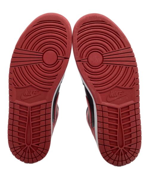 NIKE（ナイキ）NIKE (ナイキ) AIR JORDAN 1 MID レッド サイズ:28.5cm 未使用品の古着・服飾アイテム