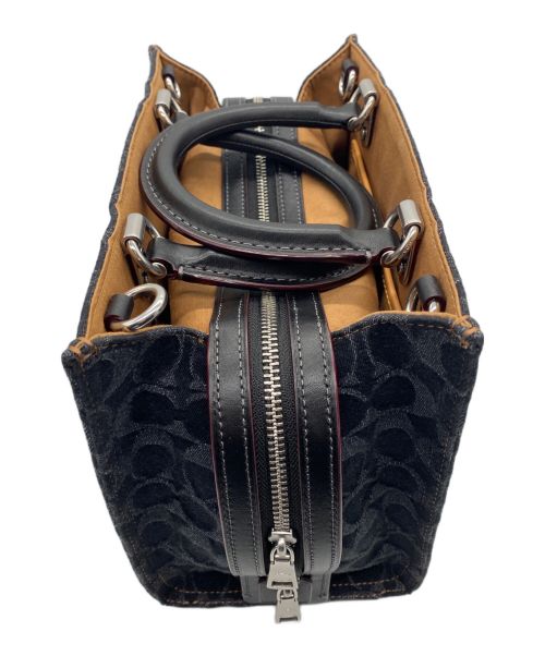COACH（コーチ）COACH (コーチ) ハンドバッグ ブラックの古着・服飾アイテム