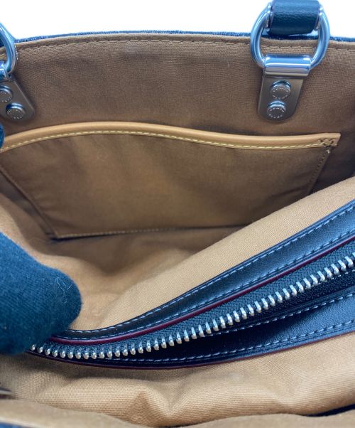 COACH（コーチ）COACH (コーチ) ハンドバッグ ブラックの古着・服飾アイテム