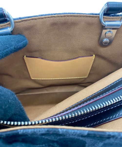 COACH（コーチ）COACH (コーチ) ハンドバッグ ブラックの古着・服飾アイテム