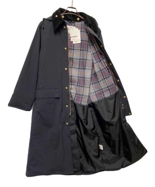 Barbour（バブアー）Barbour (バブアー) 2レイヤーロングコート ネイビー サイズ:S 未使用品の古着・服飾アイテム