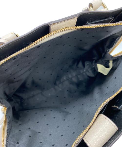 Kate Spade（ケイトスペード）Kate Spade (ケイトスペード) 2WAYバッグ ベージュの古着・服飾アイテム