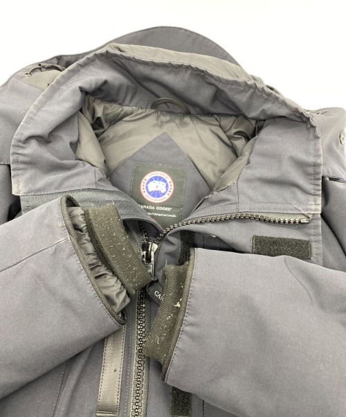 CANADA GOOSE（カナダグース）CANADA GOOSE (カナダグース) コンスタブルパーカー ブラック サイズ:Sの古着・服飾アイテム