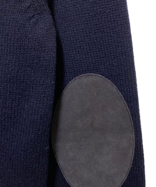 Maison Margiela（メゾンマルジェラ）Maison Margiela (メゾンマルジェラ) エルボーパッチニット ネイビー サイズ:Sの古着・服飾アイテム