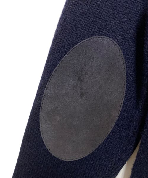 Maison Margiela（メゾンマルジェラ）Maison Margiela (メゾンマルジェラ) エルボーパッチニット ネイビー サイズ:Sの古着・服飾アイテム