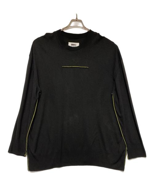 MM6 Maison Margiela（エムエムシックスメゾンマルジェラ）MM6 Maison Margiela (エムエムシックスメゾンマルジェラ) MM6 Maison Margiela ニット ブラック サイズ:XSの古着・服飾アイテム